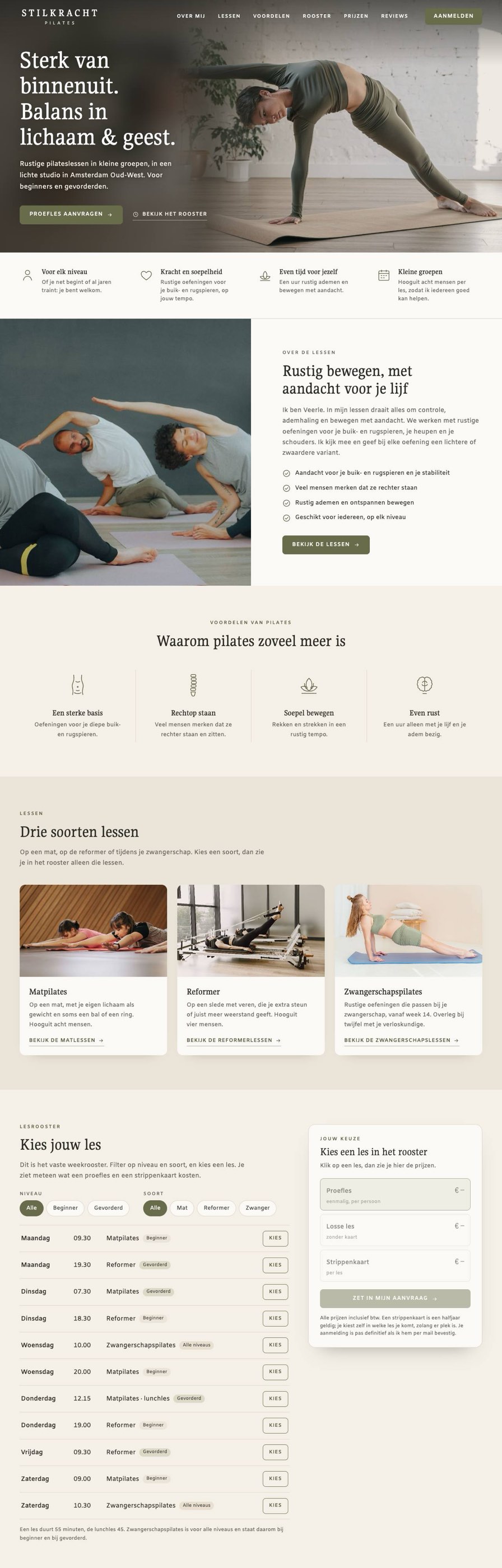 Homepage van Stilkracht